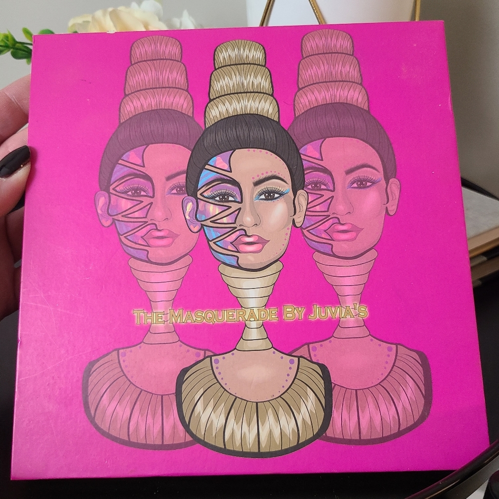 Juvias Place Masquarade palette only been swatched